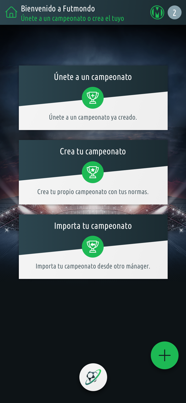 Futmondo App - Slide 3