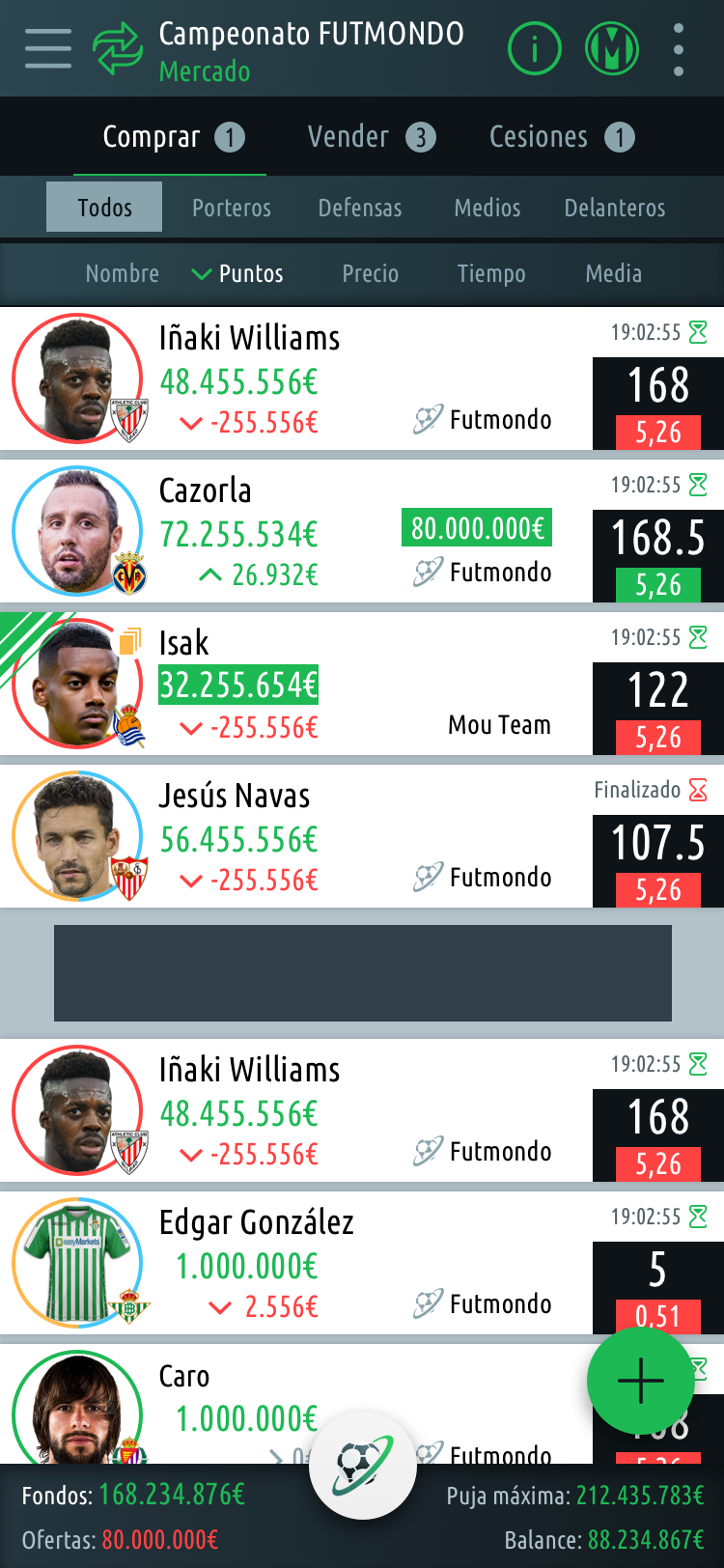 Futmondo App - Slide 9